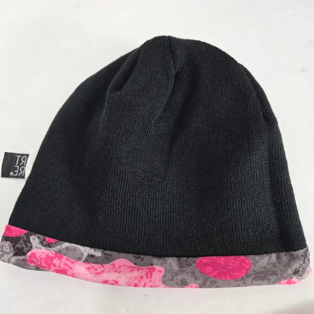 NWT Pink Camo Breast Cancer Support the Cure‎ Beanie Live breathe fight #857